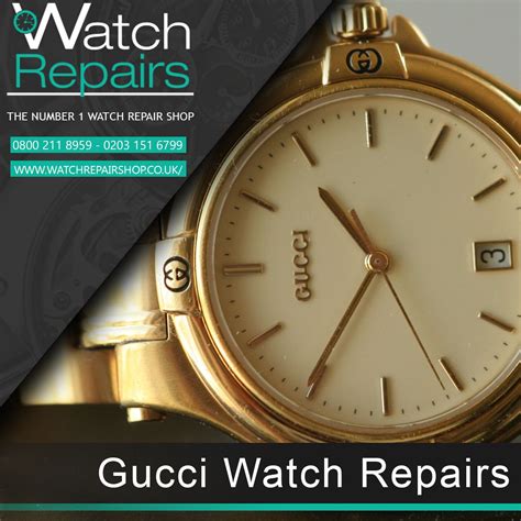 Gucci watch repair service